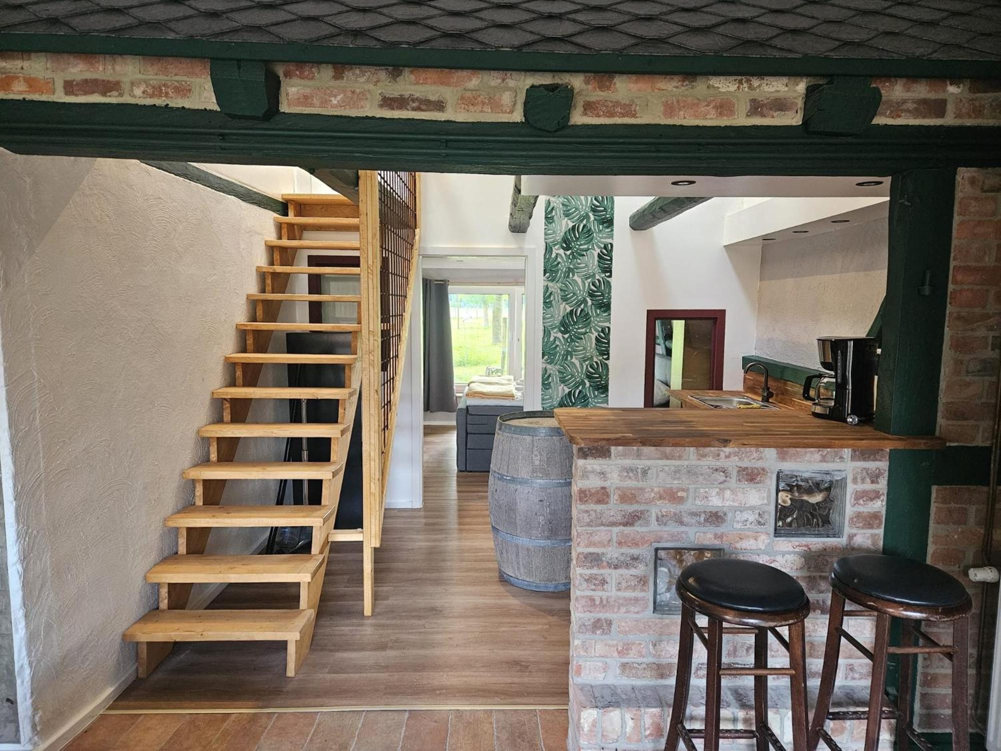 Ferienhaus Banana Lodge Bruchhausen-Vilsen ภายนอก รูปภาพ